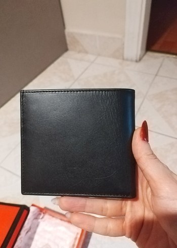 Siyah Minimalist Erkek Deri Cüzdan - Görsel 4