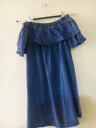 Diğer Mavi mini elbise 