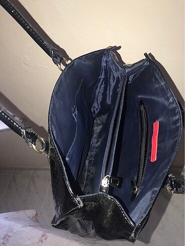 Beden siyah Renk Tommy hilfiger orjinal çanta
