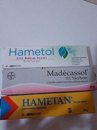 hametol madecassol hametan 
