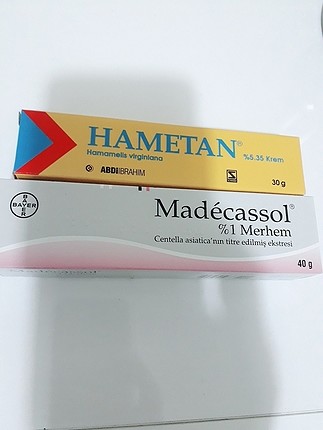 hametan madecassol hiç kullanılmamış 