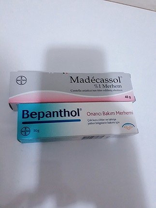 Madecassol Bepanthol Onarıcı Bakım Kremi Diğer Cilt Bakımı %20 İndirimli -  Gardrops