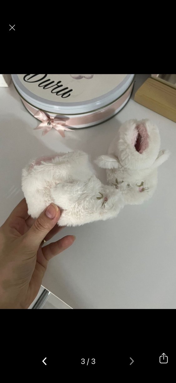 Bebek Peluş Ev botu pandufu 0-3 ay - Görsel 3