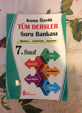 7. Sınıf tüm dersler soru bankası