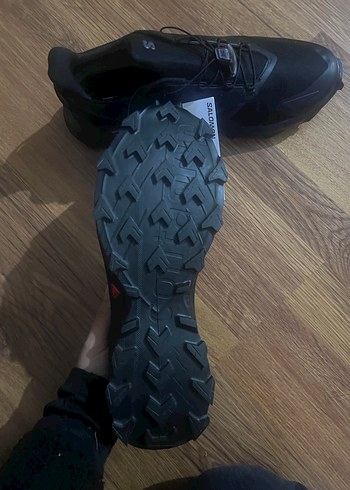 Salomon Siyah Bağcıklı Outdoor Erkek Ayakkabısı - Görsel 4