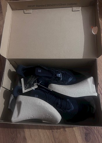 Salomon Siyah Bağcıklı Outdoor Erkek Ayakkabısı - Görsel 3