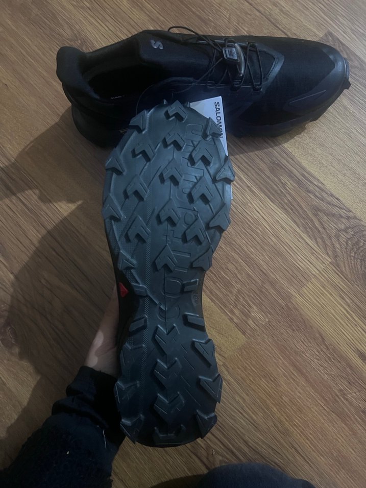 Salomon Siyah Bağcıklı Outdoor Erkek Ayakkabısı - Görsel 4