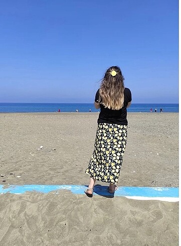 xl Beden Milla limon etek