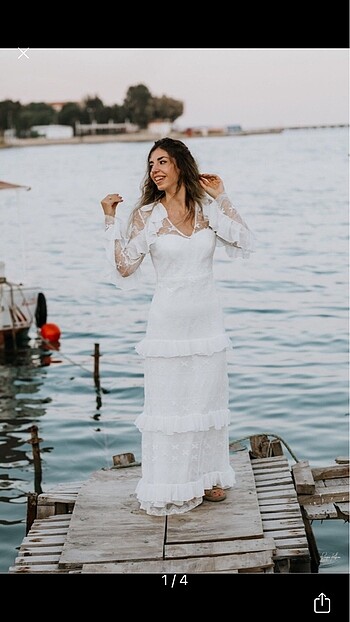 Gelinlik / dış çekim elbisesi