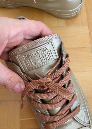 Gold Orijinal Converse Allstar Kadın Spor Ayakkabı - Görsel 2