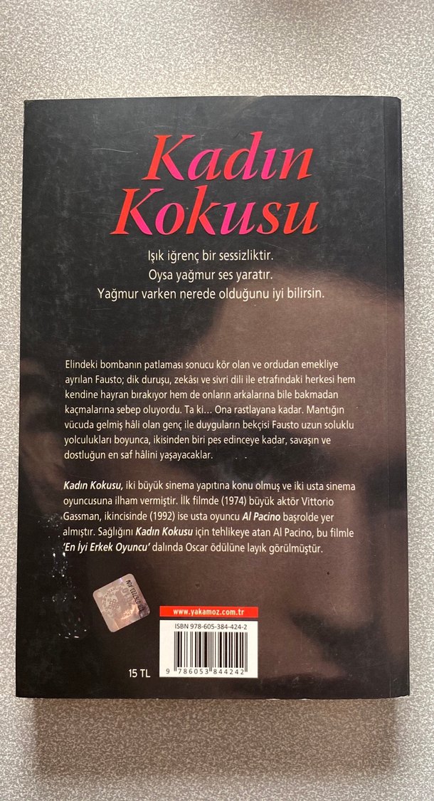 Kadın Kokusu - Giovanni Arpino - Görsel 2