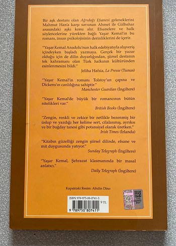 Ağrıdağı Efsanesi - Yaşar Kemal - Görsel 2