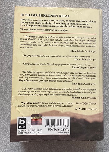 Su Çılgın Türkler Roman Kitap - Görsel 2