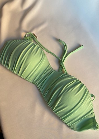 Penti Yeşil Piliseli İp Askılı Bikini Üstü