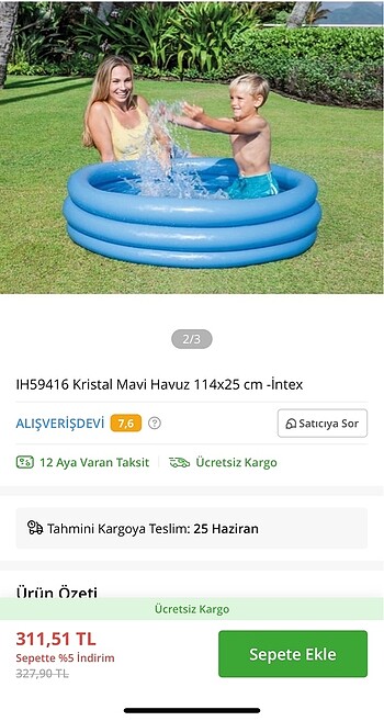 Çocuk havuzu