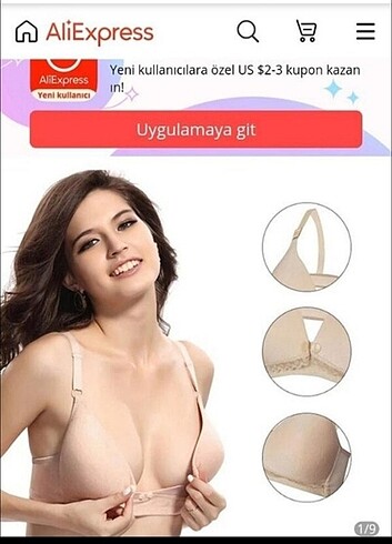Emzirme sütyeni