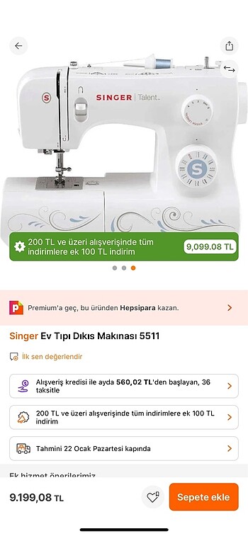 Dikiş makinesi