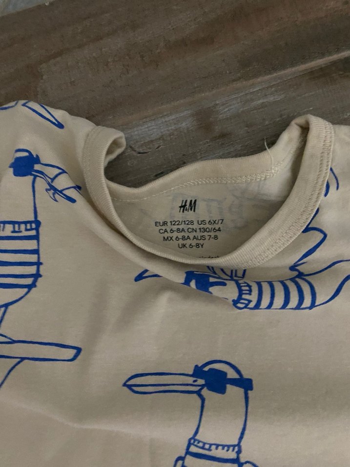 Beyaz Baskılı Erkek Çocuk Kısa Kollu Tişört - Görsel 4