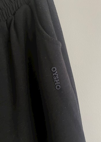 Siyah Bol Kesim Penye Oysho alt - Görsel 2