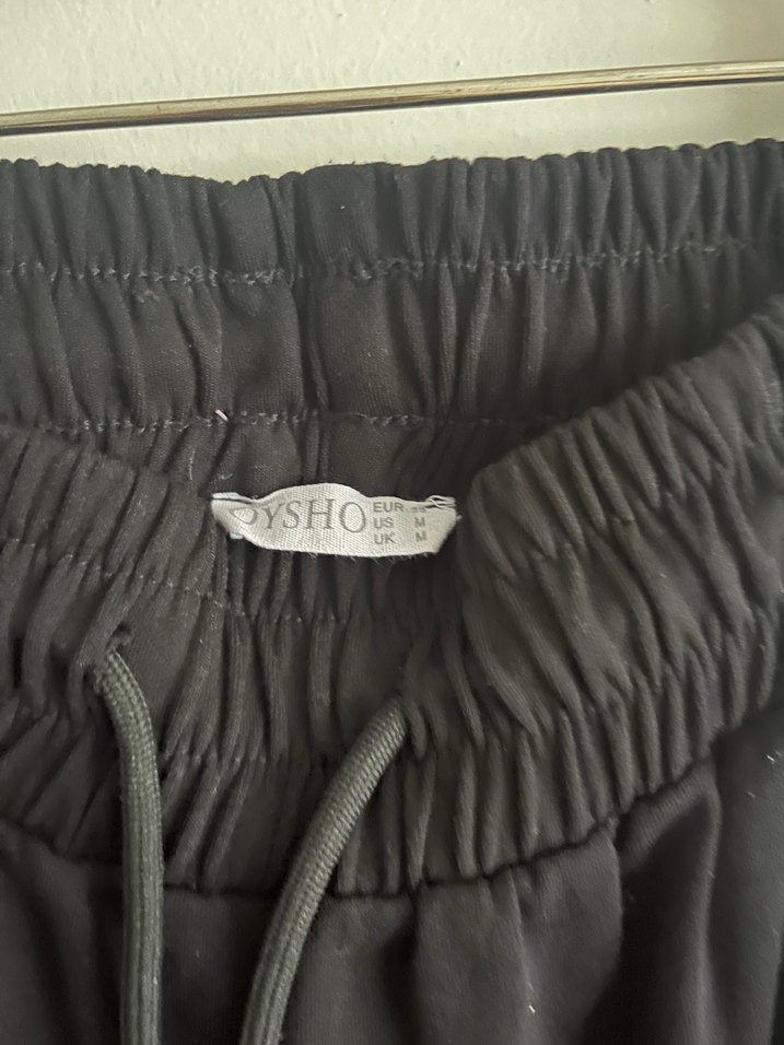 Siyah Bol Kesim Penye Oysho alt - Görsel 3