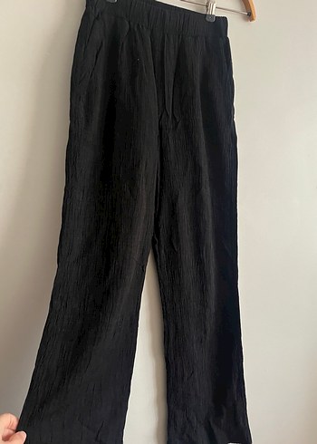 Mudo wide leg beli lastikli pantolon - Görsel 2