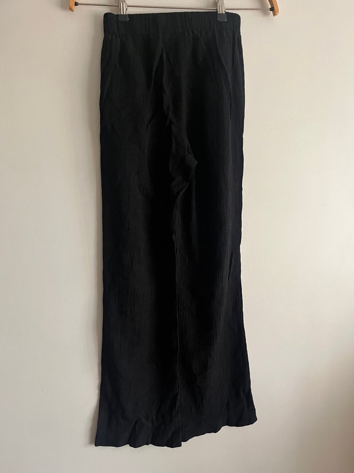 Mudo wide leg beli lastikli pantolon - Görsel 3