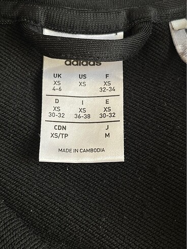 xs Beden siyah Renk Adidas eşofman takımı