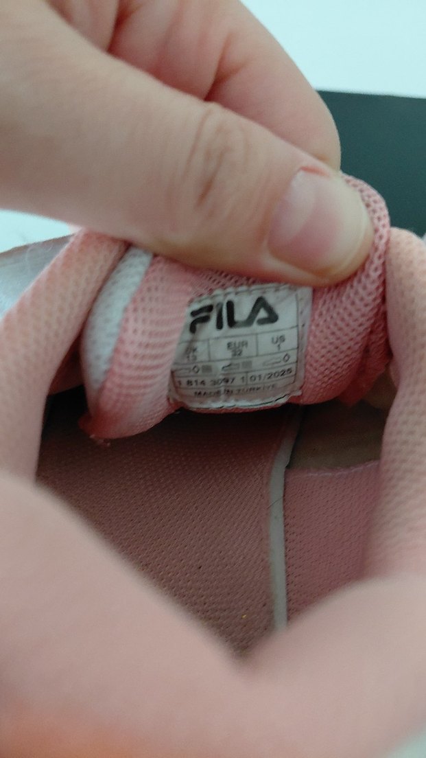 Kız Çocuk Pembe Fila Spor Ayakkabı - Görsel 5