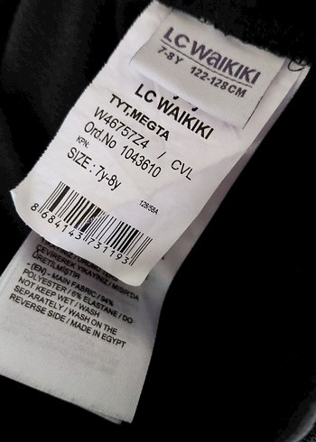 Gri kadife kız çocuk Tayt, uzun Boy, Elastik - Görsel 2