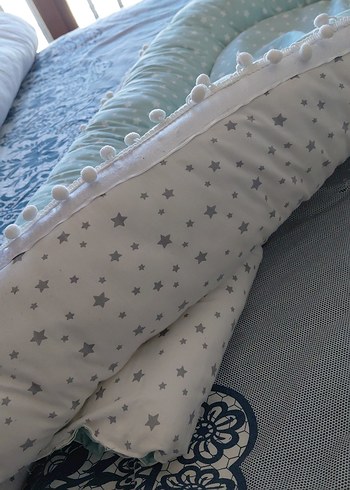 Yıldız Desenli Bebek Uyku Yatağı babynest - Görsel 3