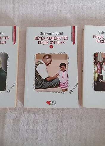 Büyük Atatürk'ten Küçük Öyküler 3 Kitap