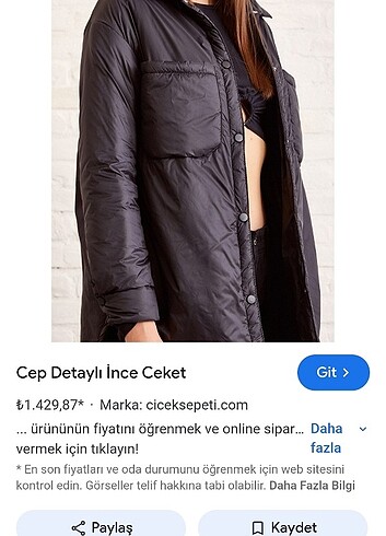 Zara marka mevsimlik mont