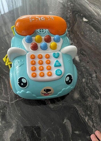Işıklı sesli telefon