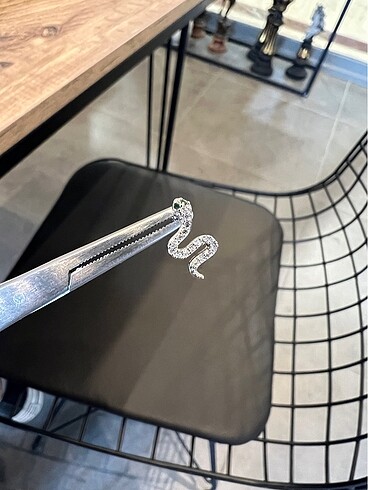Accessorize Titanyum piercing