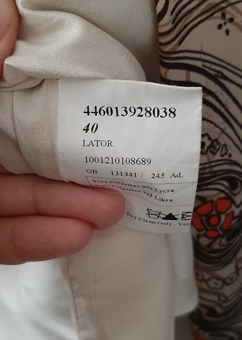 Bej Desenli Midi Bohem Elbise - Görsel 5