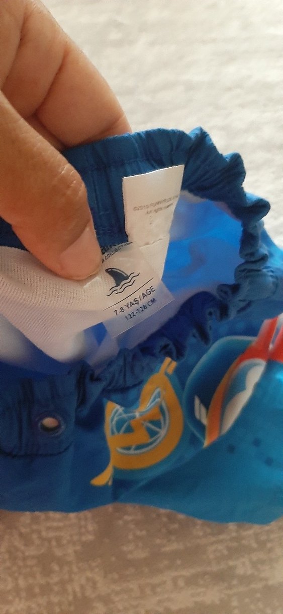 Mavi Baskılı Erkek Çocuk Kısa Mayo - Görsel 5