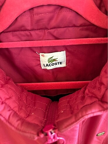 40 Beden Lacoste pembe ceket