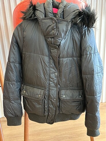 Abercrombie siyah mont