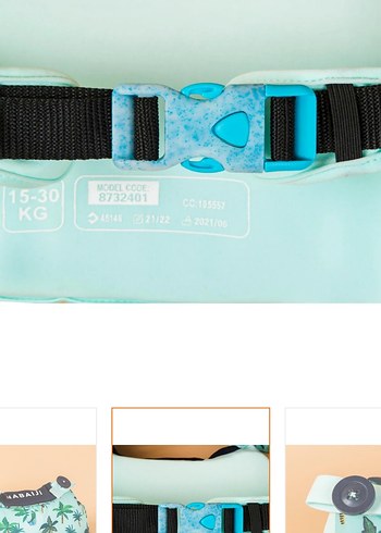 Çocuk Mavi yüzme kolluk decathlon