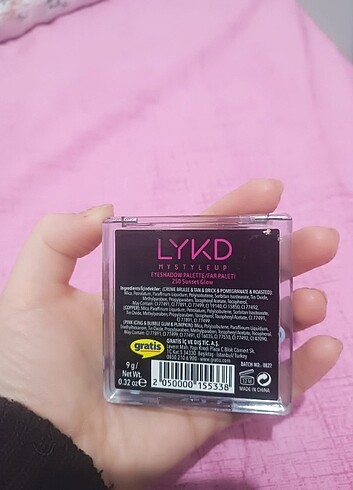  Beden LYKD FAR PALETİ