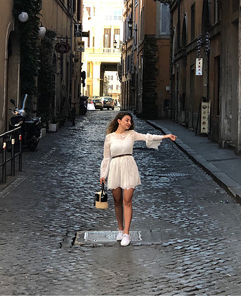 Zara Zara dantel elbise