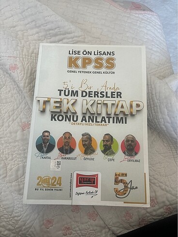 kpss tum dersler kitap