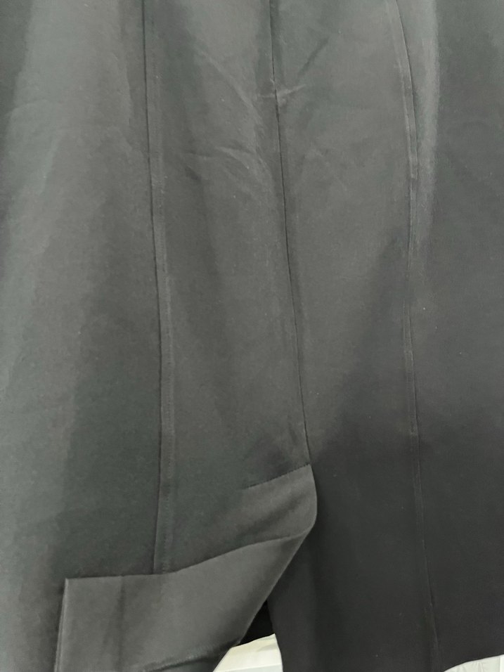 Siyah Kemerli Midi Kalem Etek - Görsel 5