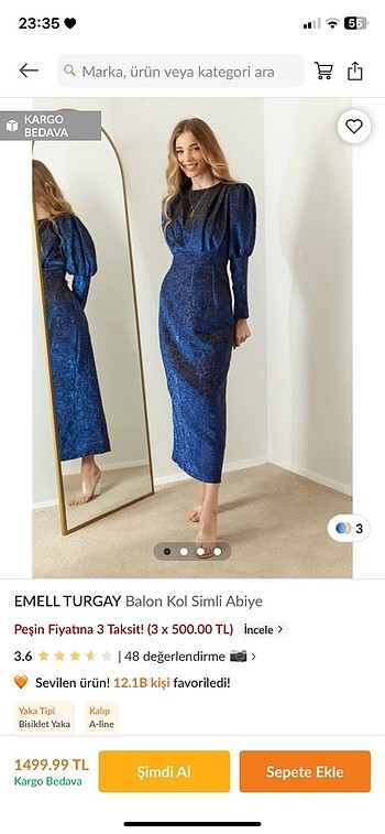 Emel turgay balon kol abiye