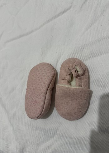 Kız Çocuk Bej Sıcak Ev Terliği - Görsel 3