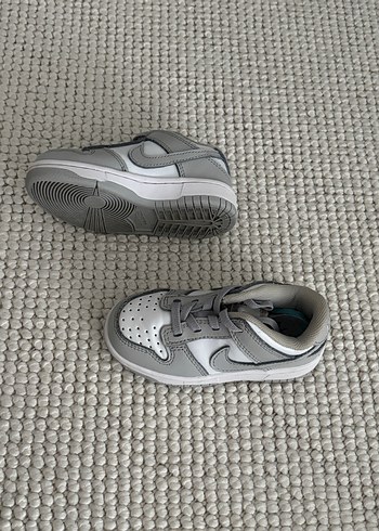 24 Beden Gri Erkek Çocuk Spor Ayakkabı Velcro