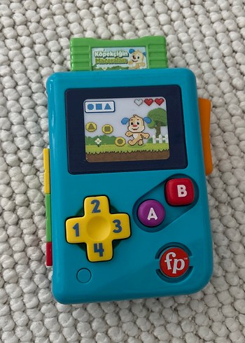 Mavi Pastel Eğitici Oyuncak Konsol