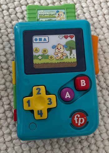 Fisher Price Mavi Pastel Eğitici Oyuncak Konsol