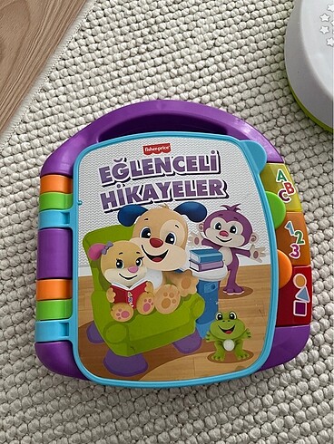 Bebek oyuncağı müzikli sesli kitap