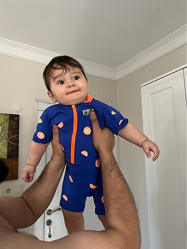 1,5 Yaş Beden Erkek Bebek tulum mayo
